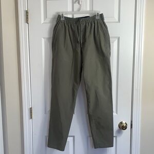 Lululemon athletica Men'sOlive Green Chinos bowline zippocket drawstrings